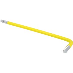 Klucz imbusowy z kulką 4mm długi - żółty