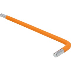 Klucz imbusowy z kulką 5mm długi - pomarańczowy