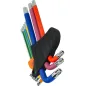 Klucze Torx z otworem i magnesem , kolorowe, T10-50, długie, 9 szt.