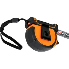 Miara zwijana stalowa 3m, 19mm, dwustronna skala czarno-biała