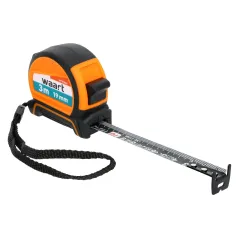 Miara zwijana stalowa 3m, 19mm, dwustronna skala czarno-biała