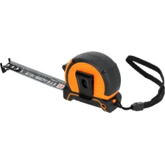 Miara zwijana stalowa 3m, 19mm, dwustronna skala czarno-biała