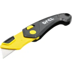 Nóż z ostrzem trapezowym, składany, 5 ostrzy SK5