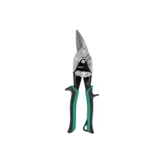 Nożyce do blachy 250mm, CR-MO, zielone-prawe, skala