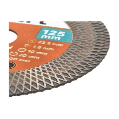 Tarcza diamentowa 125 x 22.2, do cięcia - fazowania