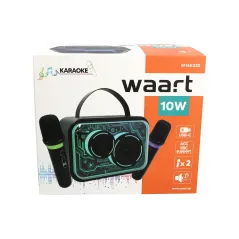 Głośnik karaoke 2x mikrofon