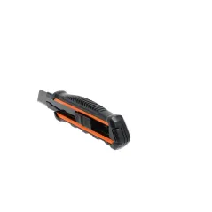 Nóż z ostrzem łamanym 18mm, aluminium, ostrze sk4