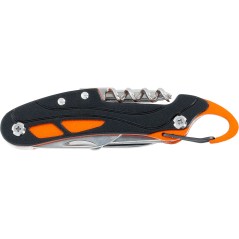 Scyzoryk 11 funkcji, karabińczyk , aluminium