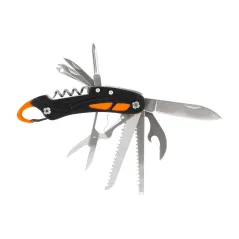 Scyzoryk 11 funkcji, karabińczyk , aluminium