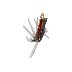 Scyzoryk 11 funkcji, karabińczyk , aluminium