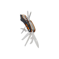 Scyzoryk 11 funkcji, karabińczyk , aluminium