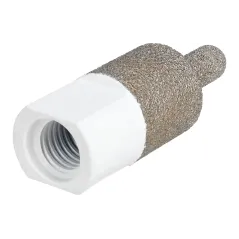 Frez diamentowy walcowy zaokrąglony 10-25mm x M14