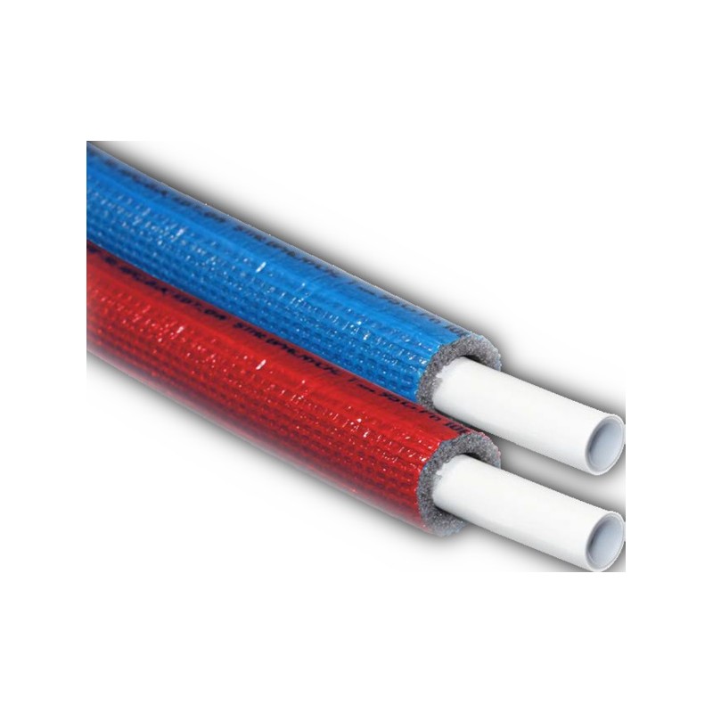 DURO SYSTEM RURA PEX/AL/PEX IZOLOWANA 16X2,00 100M CZERWONA