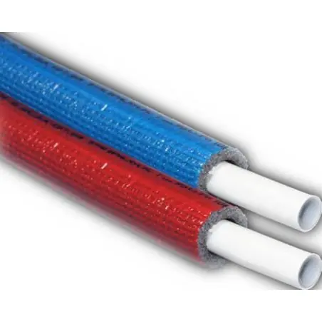 DURO SYSTEM RURA PEX/AL/PEX IZOLOWANA 26X3,00 25M CZERWONA