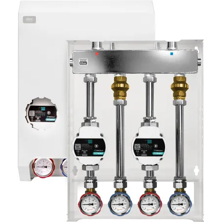 Grupa pompowa DURO SYSTEM D/S-GPRT-B-B z rozdzielaczem i pompami Titanio