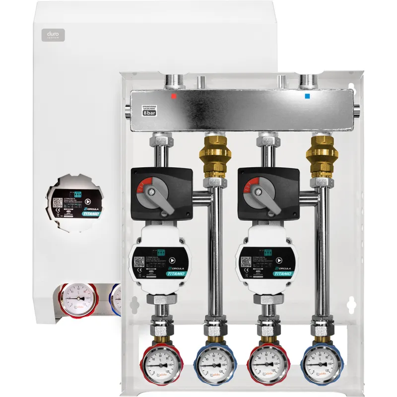 Grupa pompowa Duro System D/S-GPRT-Z3D-Z3D z rozdzielaczem Grupa pompowa Duro System D/S-GPRT-Z3D-Z3D z rozdzielaczem