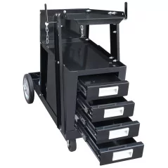 Zestaw producenta półautomat spawalniczy 3w1 TWINMIG2 200A Synergia MIG/MAG/FCAW/MMA/TIG LIFT Welder Fantasy + Wózek spawalniczy