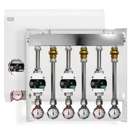 DURO SYSTEM grupa pompowa D/S-GPRT-B-B-B do 3 obiegów