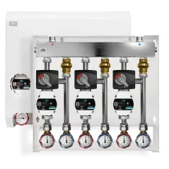 Grupa pompowa DURO SYSTEM D/S-GPRT-Z3D-Z3D-Z3D do instalacji CO