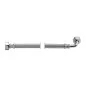 Wąż 1/2"x1/2" z kolanem nakr/nakr długość 300mm Wąż 1/2"x1/2" z kolanem nakr/nakr długość 300mm