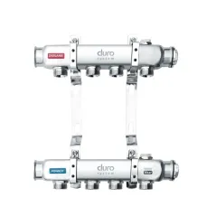 DURO SYSTEM rozdzielacz do C.O. 1" R 4 sekcje – 4 obiegi