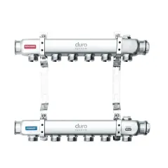 DURO SYSTEM rozdzielacz do C.O. 1" R 6 sekcji – 6 obiegów
