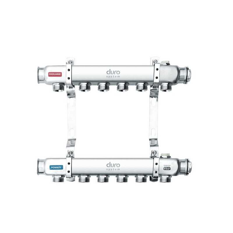 DURO SYSTEM-ROZDZIELACZ DO C.O.1" R-6 SEKCJI