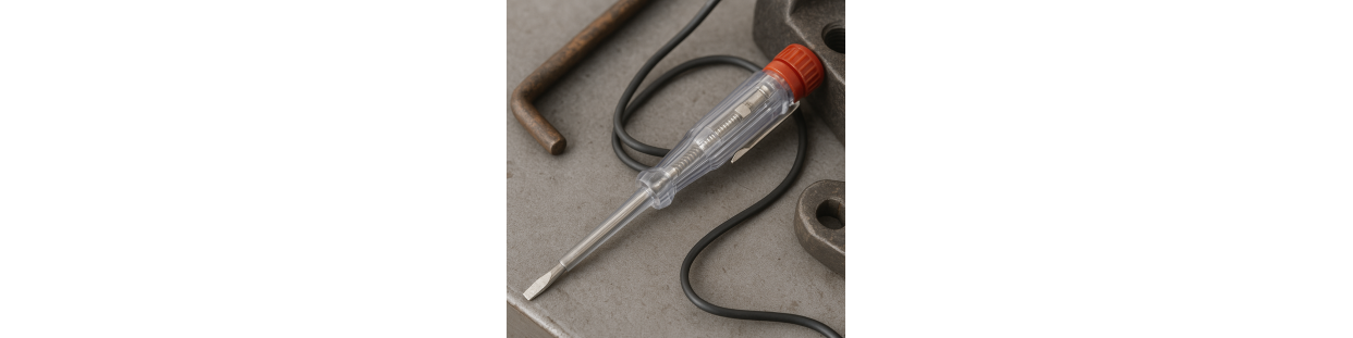 "Wkrętaki i próbnik - Niezbędne narzędzia dla każdego majsterkowicza!"