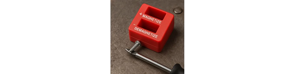 Magnetizér na skrutkovače – jednoduchá manipulácia so skrutkami