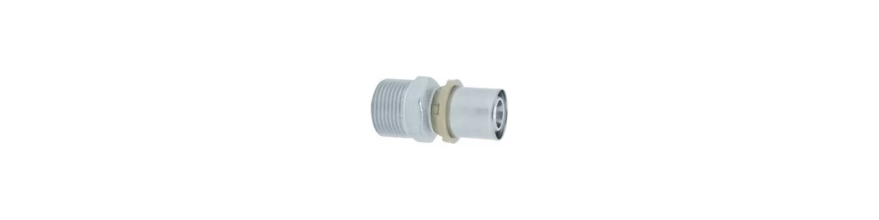 Male Threaded PEX Press Fittings – Secure Connections for Water and Heating Systems