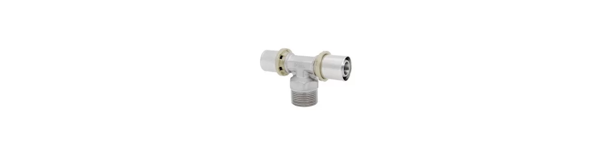 Trójnik wkrętny GZ PEX press – Elementy Hydrauliki