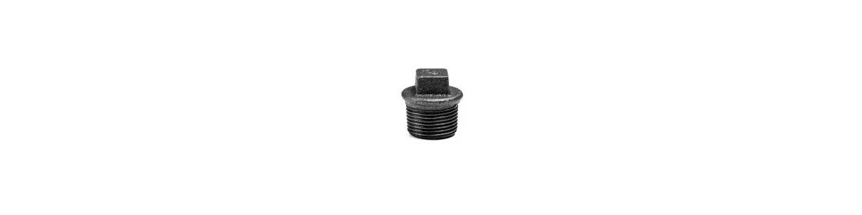 Black Cast Iron Plugs for Pipes and Installations | Installation Store