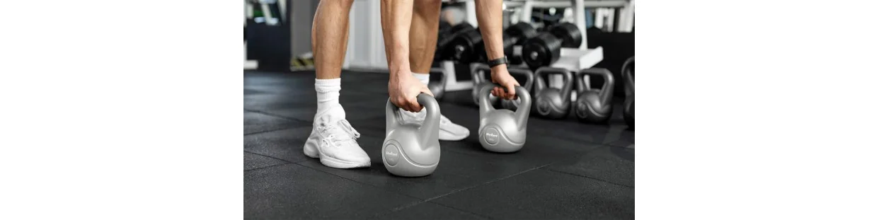Bitumen-Kettlebells für Training zu Hause und im Studio