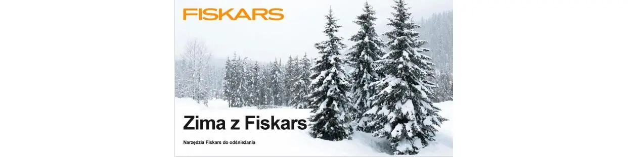 Fiskars v zimě – nástroje pro zimní práce venku
