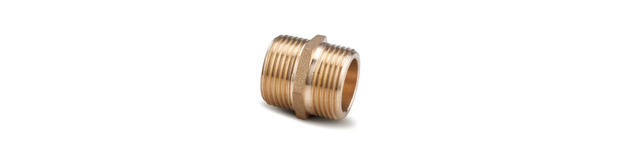 Brass Nipple for Water, Gas and Heating Installations | Store