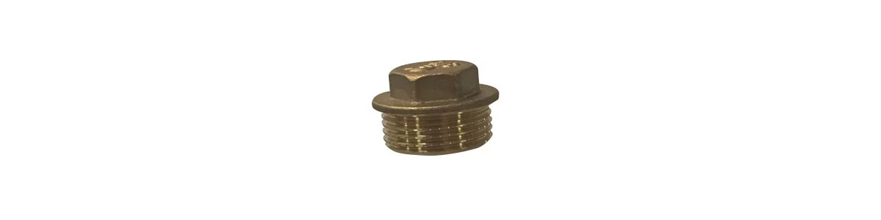 Brass Plug – wide selection for water and gas installations