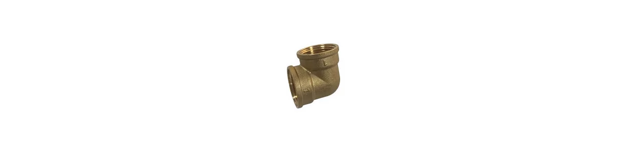 Brass Elbows for Water, Heating and Gas Installations