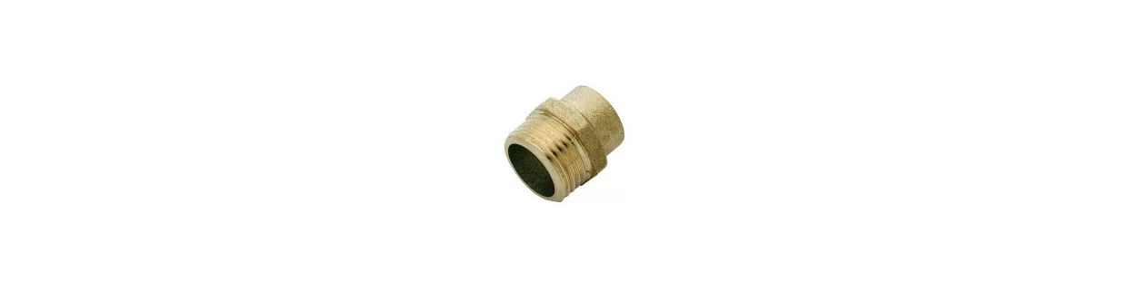 Brass Nipples for Copper Pipes – Connectors for Water, Gas and Heating