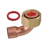 Copper Solder Elbows with Union Nut