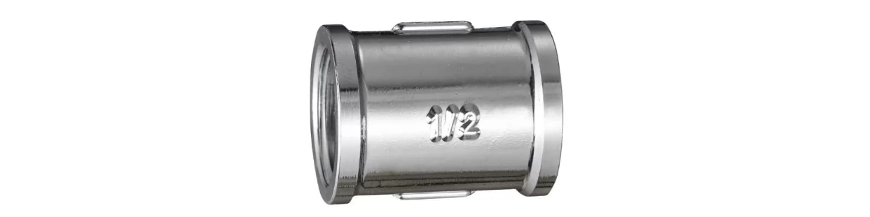 Nickel-Plated Brass Couplings – For Water, Gas and Heating Systems