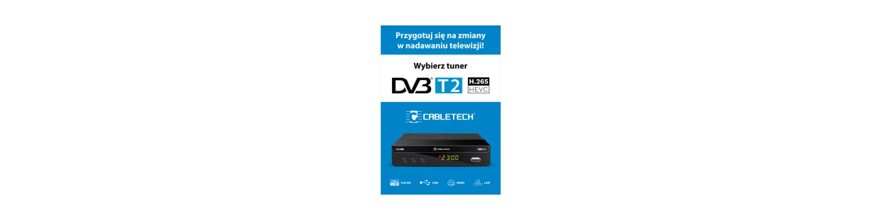 Tunery DVB-T a DVB-S – příjem digitální a satelitní TV