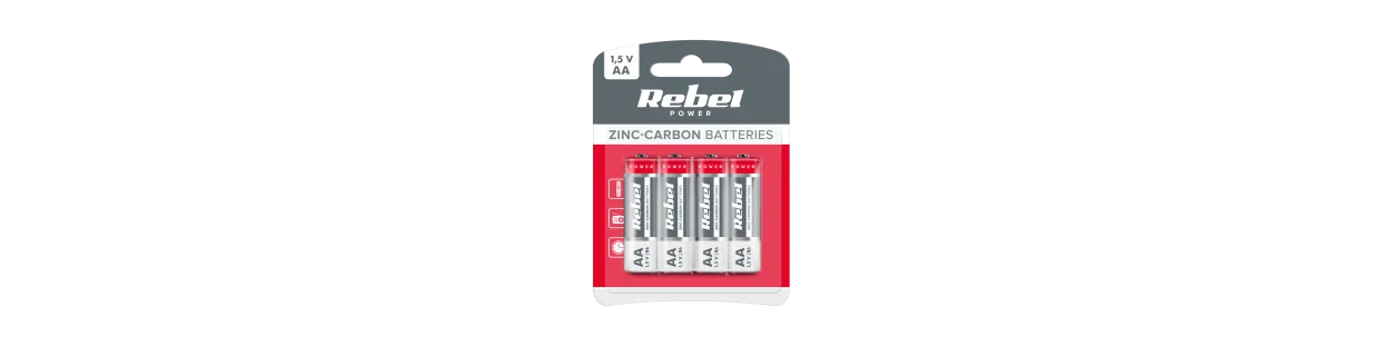 Standard Zinc Batteries – Everyday Power for Household Devices