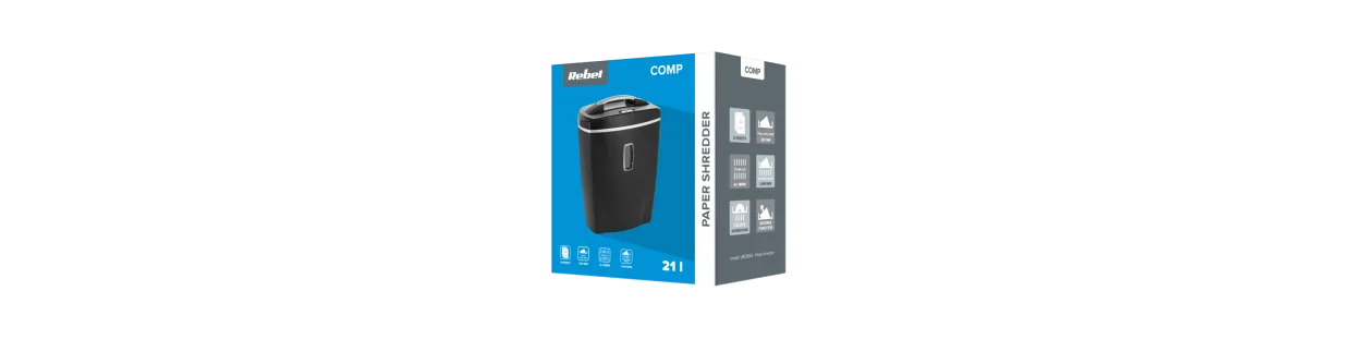 Rebel Comp Office Devices – Shredders and Calculators for the Office