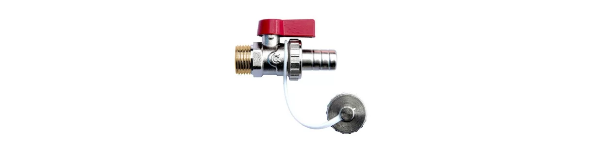 Calido Drain Ball Valves for Water and Heating Systems