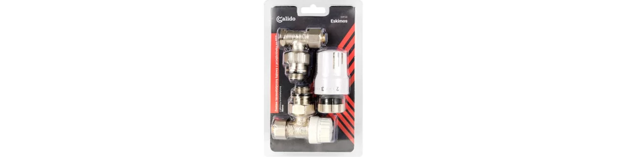 Thermostatic Valve Sets – Flow and Return for Radiators and Underfloor Heating