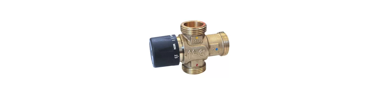 Three-way Thermostatic Valve for Central Heating – Precise Temperature Control