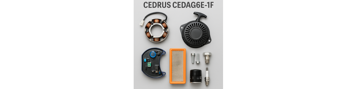 Części do agregatu Cedrus CEDAG6E-1F | InstalPV.pl