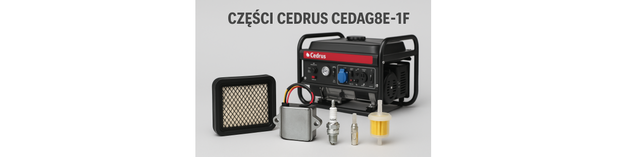 Części agregatu Cedrus CEDAG8E-1F | InstalPV.pl