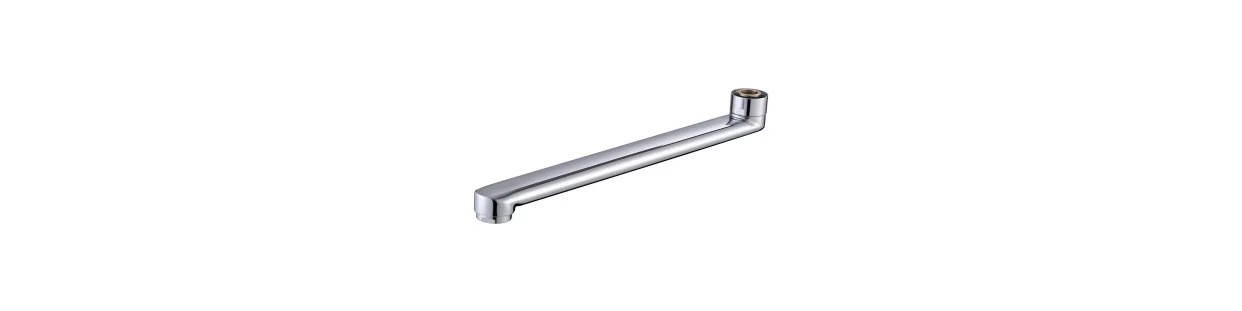 Shaped and Straight Spouts for Faucets – Selection for Kitchen and Bathroom