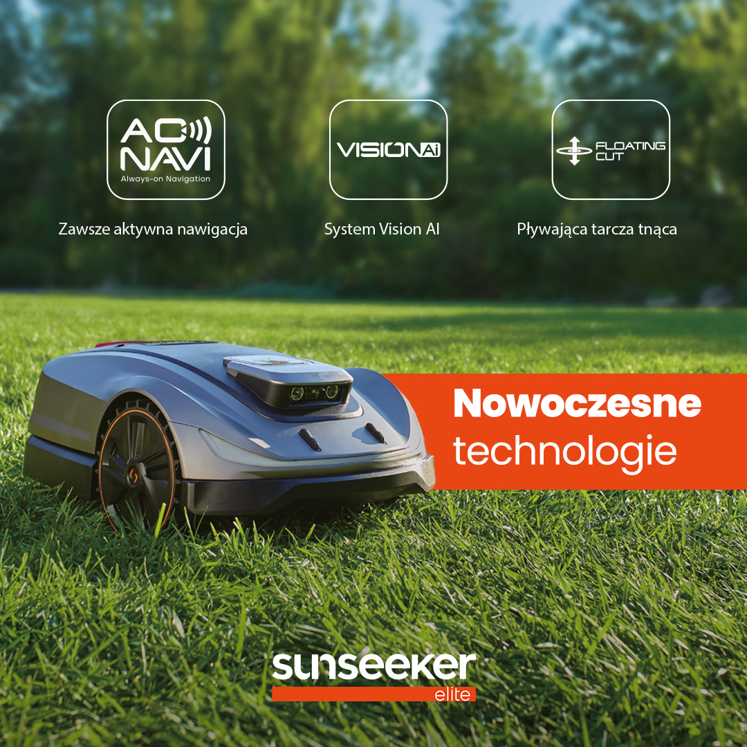 Sunseeker robot koszący na wysokim poziomie